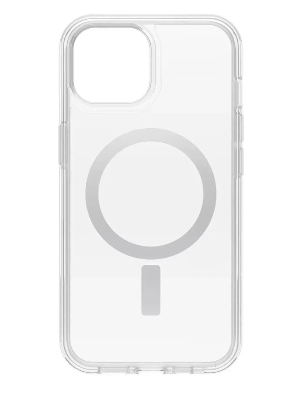 OtterBox Symmetry Series Clear Case. Snaps to MagSafe. iPhone 15